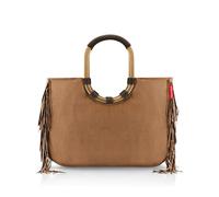 Reisenthel Einkaufstasche, Cognac, Textil, 46x34.5x25 cm, großes Hauptfach, Freizeit, Koffer & Taschen, Einkaufstaschen