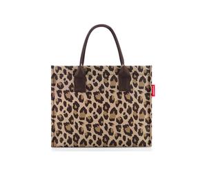 Reisenthel Einkaufstasche Daily shopper leo macchiato, Mehrfarbig, Textil, 14 L, 42x35x17 cm, Freizeit, Koffer & Taschen, Einkaufstaschen