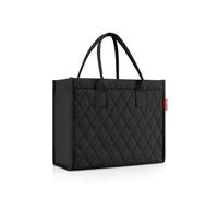 Reisenthel Einkaufstasche Daily shopper rhombus black, Schwarz, Textil, 14 L, 42x35x17 cm, Freizeit, Koffer & Taschen, Einkaufstaschen
