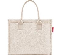 Reisenthel Einkaufstasche Daily shopper teddy sand, Creme, Textil, 14 L, 42x35x17 cm, großes Hauptfach, Freizeit, Koffer & Taschen, Einkaufstaschen