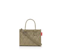 Reisenthel Einkaufstasche Daily shopper XS rhombus olive, Olivgrün, Textil, 27x21x14 cm, Freizeit, Koffer & Taschen, Einkaufstaschen