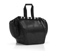 Reisenthel Einkaufstasche Easyshoppingbag black, Schwarz, Textil, Uni, 30 L, 32.5x38x51 cm, verschließbar, faltbar, Freizeit, Koffer & Taschen, Einkaufstaschen