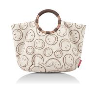 reisenthel Einkaufstasche Loopbag Hobo Polyester Smiley Teddy Chocolate