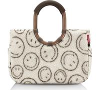 reisenthel Einkaufstasche LOOPSHOPPER Kunststoff Recycling-Material 47 x 18 x 38,5 cm smiley® teddychocolate Beige/Braun