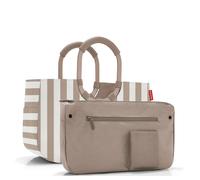 reisenthel Einkaufstasche loopshopper M 12l summerstripes coffee