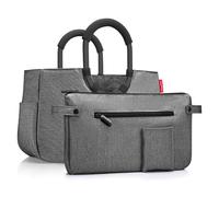 reisenthel Einkaufstasche loopshopper M frame Twist Silver (12 Liter) Grau