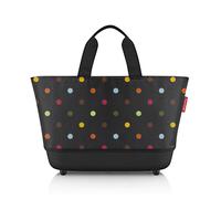 Reisenthel Einkaufstasche Shoppingbasket dots, Gelb, Rot, Schwarz, Kunststoff, Textil, 22 L, 48x28x33 cm, Freizeit, Koffer & Taschen, Einkaufstaschen