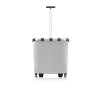 Reisenthel Einkaufstrolley Carrycruiser herringbone grey, Kunststoff, 40 L, 42x47.5x32 cm, Innentasche, wasserabweisend, höhenverstellbarer Griff, Leichtlaufrollen, Freizeit, Koffer & Taschen, Einkauf