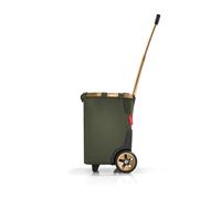 Reisenthel Einkaufstrolley Carrycruiser urban forest gold, Kunststoff, Uni, 40 L, 42x47.5x32 cm, Nur In Filialen Erhältlich