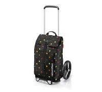 Reisenthel Einkaufstrolley Citycruiser dots, Kunststoff, 40 L, 55x22x34 cm, Innentasche, wasserabweisend, höhenverstellbarer Griff, Leichtlaufrollen, Freizeit, Koffer & Taschen, Einkaufstaschen