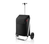 Reisenthel Einkaufstrolley Shopping Trolley Black, Kunststoff, Uni, 45 L, 48.5x100x33 cm, Freizeit, Koffer & Taschen, Einkaufstaschen