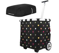 reisenthel - EXKLUSIVES ANGEBOT! carrycruiser + GRATIS cover! Einkaufskorb Einkaufstasche Einkaufstrolley (dots)