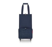 reisenthel foldabletrolley Twist Navy - Faltbarer, kompakter Einkaufswagen - einfach zu verstauen