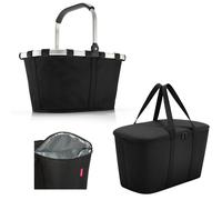 Reisenthel Geschenkset carrybag black schwarz und coolerbag schwarz im Set - das kleine schwarze kombiniert mit dem coolen schwarzen