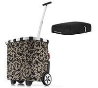 reisenthel Gilching - EXKLUSIVES ANGEBOT! carrycruiser + GRATIS cover! Einkaufskorb Einkaufstasche Einkaufstrolley (baroque taupe)