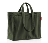 reisenthel Umhängetasche Softshopper cord dark matcha 28 L schwarz, 38.5x17x47 cm
