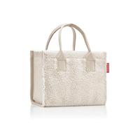 Reisenthel Handtasche 4 Liter DAILY SHOPPER XS TEDDY SAND, 27 x 21 cm - Sandgrau - Polyester - Teddystoff - wasserabweisend