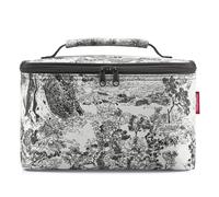 reisenthel Cosmetic case Jacquard Grey - quadratischer Kulturbeutel, Gepäckorganisator, Kosmetiktasche