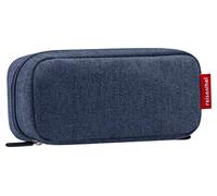 Reisenthel Kosmetiktasche 1,5 Liter MULTICASE HERRINGBONE DARK BLUE, 21 x 10 cm - Dunkelblau - Polyester - wasserabweisend
