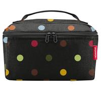 Reisenthel Kosmetiktasche 4 Liter BEAUTYCASE DOTS, 27 x 18 cm - Mehrfarbig - Schwarz - Polyester - wasserabweisend - mit Tragegriff