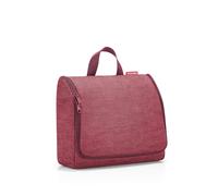 reisenthel toiletbag XL Twist Maroon - praktischer Kulturbeutel mit Haken, wasserabweisendes Material