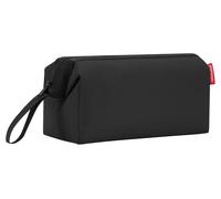 Reisenthel Kosmetiktasche 4 Liter TRAVELCOSMETIC BLACK, Schwarz - Polyester - 26 x 18 cm - wasserabweisend - mit Handschlaufe