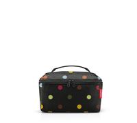 Reisenthel Kosmetiktasche Beautycase dots, Schwarz, Textil, 27x18x17 cm, Freizeit, Wellness, Körperpflege, Kosmetik