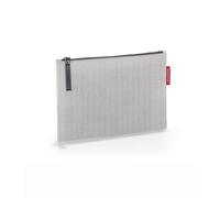 Reisenthel Kosmetiktasche CASE HERRINGBONE GREY, 24 x 17 cm - Grau - Polyester - wasserabweisend