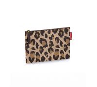 Reisenthel Kosmetiktasche CASE LEO MACCHIATO, 24 x 17 cm - Beige - Braun - Polyester - wasserabweisend