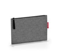 Reisenthel Kosmetiktasche CASE TWIST SILVER, 24 x 17 cm - Silbergrau - Polyester - wasserabweisend