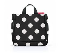 reisenthel toiletbag - praktischer Kulturbeutel mit Haken, wasserabweisendes Material, Couleur:dots White