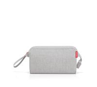 Reisenthel Kosmetiktasche 4 Liter TRAVELCOSMETIC TWIST SKY ROSE, Grau - Rosegoldfarben - Polyester - 26 x 18 cm - wasserabweisend - mit Handschlaufe