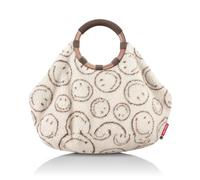 reisenthel Loopbag hobo smiley® teddy chocolate - Elegante Hobo-Tasche - vielseitig, stylisch, mit Metallgriffen und Soft-Touch-Material.