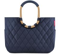 Reisenthel loopshopper L FRAME RHOMBUS MIDNIGHT GOLD B/H/T ca. 46,00x34,50x25,00 - Stück
