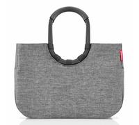 reisenthel Einkaufskorb Shopper »loopshopper L frame twist silver« silber, 46x34.5x25 cm