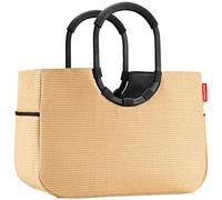 Reisenthel Loopshopper L Frame Raffia Black B/H/T ca. 46,00x34,50x25,00 0.00