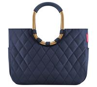 Reisenthel loopshopper L FRAME RHOMBUS MIDNIGHT GOLD B/H/T ca. 46,00x34,50x25,00 blau 0.00