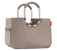 Reisenthel Loopshopper L Herringbone Mokka B/H/T ca. 46,00x34,50x25,00 braun 0.00