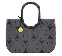 Reisenthel LOOPSHOPPER L smiley grey - Einkaufskorb - 22 Liter - smiley grey L grau