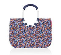 reisenthel loopshopper L Stabile Tasche mit praktischen Fächern aus recycelten PET-Flaschen Charmantes und wasserabweisendes Design, Farbe:viola blue