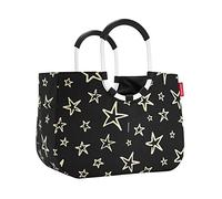 reisenthel loopshopper L Stars, Polyester, Schwarz, 52 x 31 cm