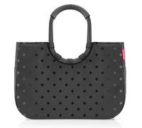 reisenthel loopshopper L Tasche Einkaufstasche frame glossy dots black OR7076