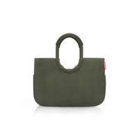 reisenthel loopshopper M cord dark matcha - Stabile Tasche mit praktischen Fächern aus recycelten PET-Flaschen - Eleganz beim Einkaufen, viel Funktion inklusive!