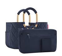 reisenthel loopshopper M frame rhombus midnight gold - rhombus midnight gold M Blau