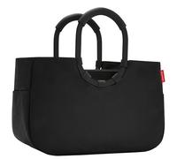 reisenthel Einkaufstasche loopshopper M - black- Trendtasche mit Alu Ring Henkel schwarz - black M Schwarz