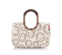 reisenthel Einkaufstasche LOOPSHOPPER Kunststoff Recycling-Material 47 x 18 x 38,5 cm smiley® teddychocolate Beige/Braun
