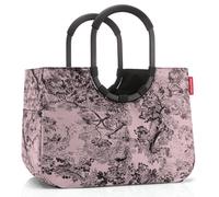 reisenthel loopshopper Tasche L Einkaufstasche Korb Jacquard rose OR3105