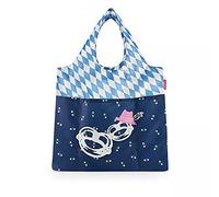 reisenthel Mini Maxi Shopper Plus AV4079 Bavaria 6 - Einkaufstasche mit 20l Volumen aus hochwertigem Polyestergewebe - wasserabweisend - winziges Packmaß - B 42,5 x H 60 x T 7 cm