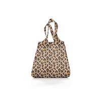 reisenthel mini maxi shopper - faltbarer kompakter Rucksack -wasserabweisend, Couleur:leo macchiato