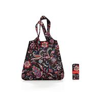 reisenthel mini maxi shopper - faltbarer kompakter Rucksack -wasserabweisend, Couleur:paisley black